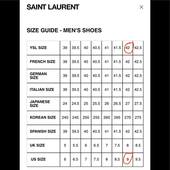 Saint Laurent Men’s SL/01H High Top Sneaker - Picture 9 of 9